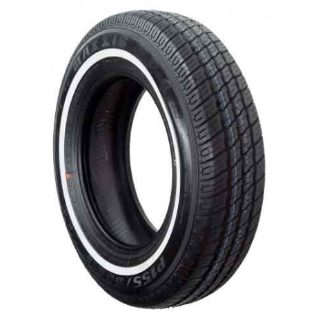 155R13 (155SR13) MAXXIS 16MM WHITEWALL TL