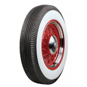 525/550x17 (525/550-17) 78P FIRESTONE 3" WHITEWALL : TUBED TYPE