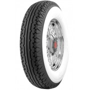 650x18 (6.50-18) 87P FIRESTONE BALLOON 4 1/4" WHITEWALL: TUBE TYPE