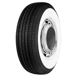 Kontio tyre 215/75R14 100S TL M+S WhitePaw Classic Whitewall 2⅞" (73mm), P215/75R14