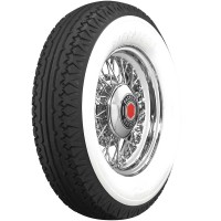 700x20 103P TT Firestone Deluxe Champion 6PR Flanc Blanc 110mm (4 1/4") 7.00-20