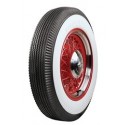 650x16 (650-16)  96P FIRESTONE 4" WHITEWALL: TUBED TYPE