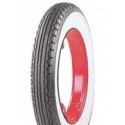 550x20 (550-20) BFGOODRICH SILVERTOWN FLANC BLANC 83MM: TUBED TYPE