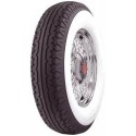 700x17 (700-17) 94P FIRESTONE BALLOON 102MM WHITEWALL: TUBED TYPE